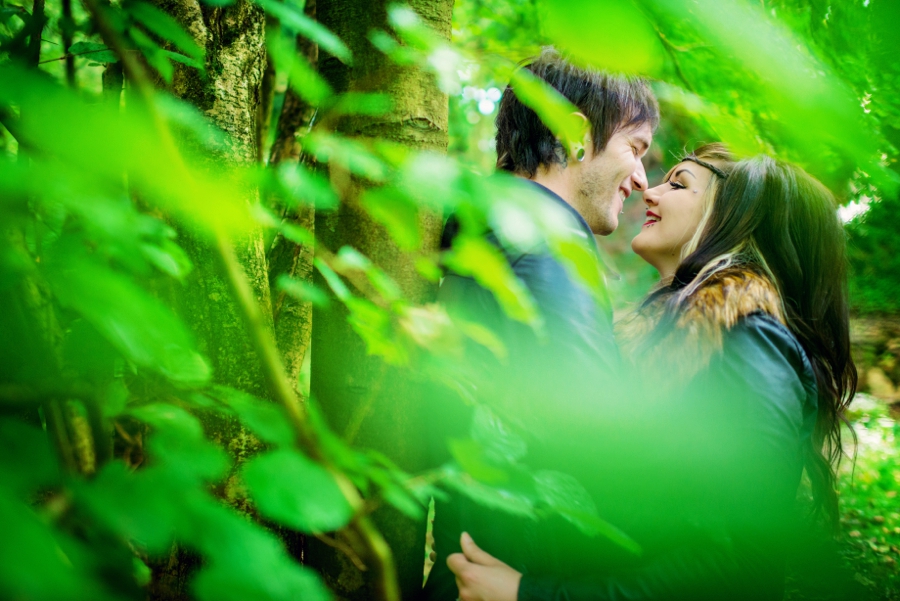 Alternative Creative Wedding Photographer Engagement Photography